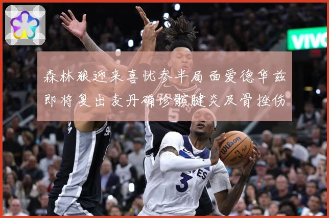 森林狼迎来喜忧参半局面爱德华兹即将复出麦丹确诊髌腱炎及骨挫伤成长观察